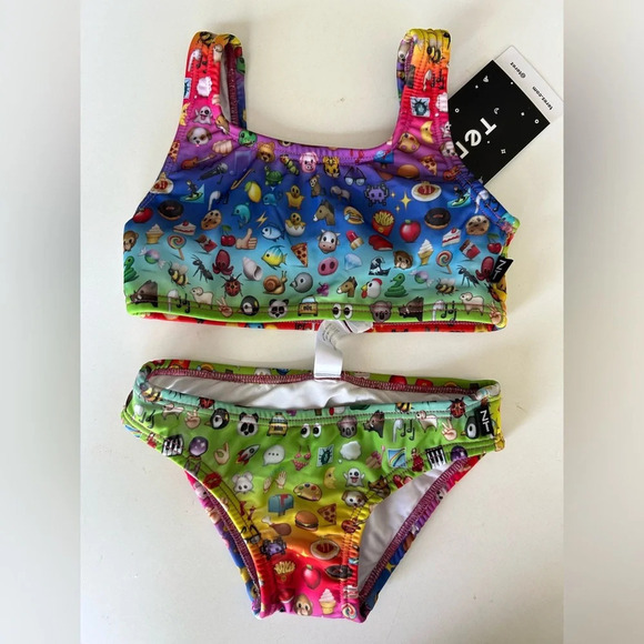 Zara Terez Other - New Zara Terez emoji tankini size 2T girls